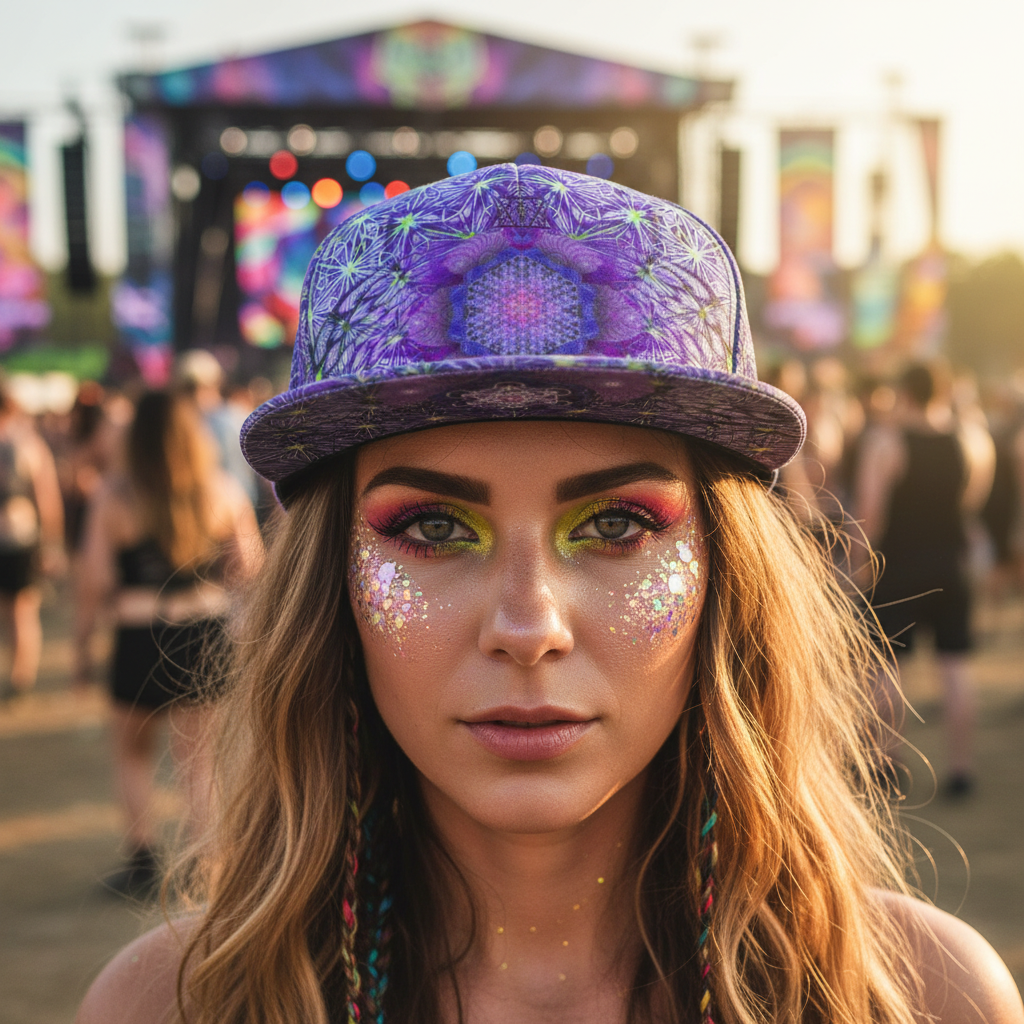 Snapback Hat | Angel Catcher Light Purple