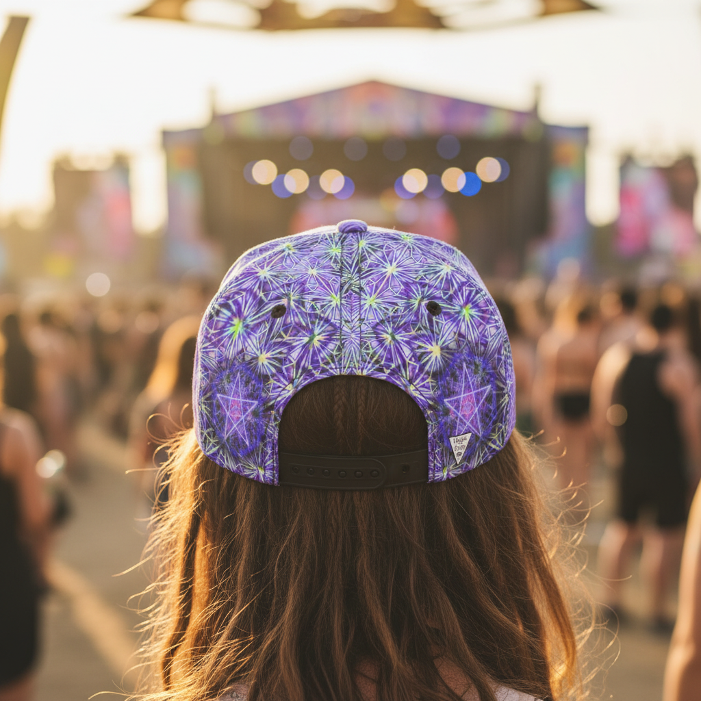 Snapback Hat | Angel Catcher Light Purple