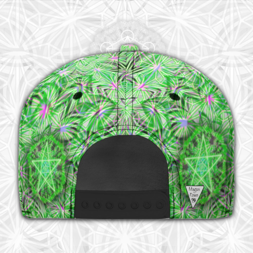 Snapback Hat | Angel Catcher Light Green