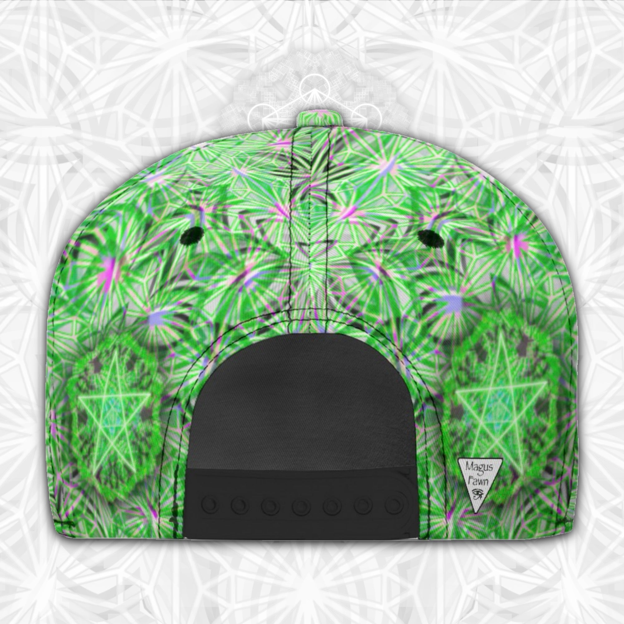 Snapback Hat | Angel Catcher Light Green