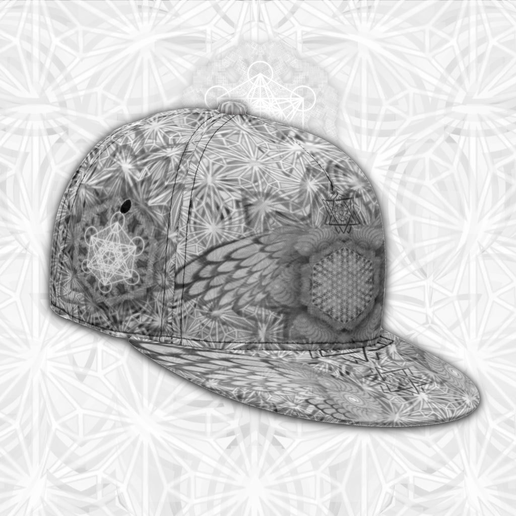 Snapback Hat | Angel Catcher Light Gray