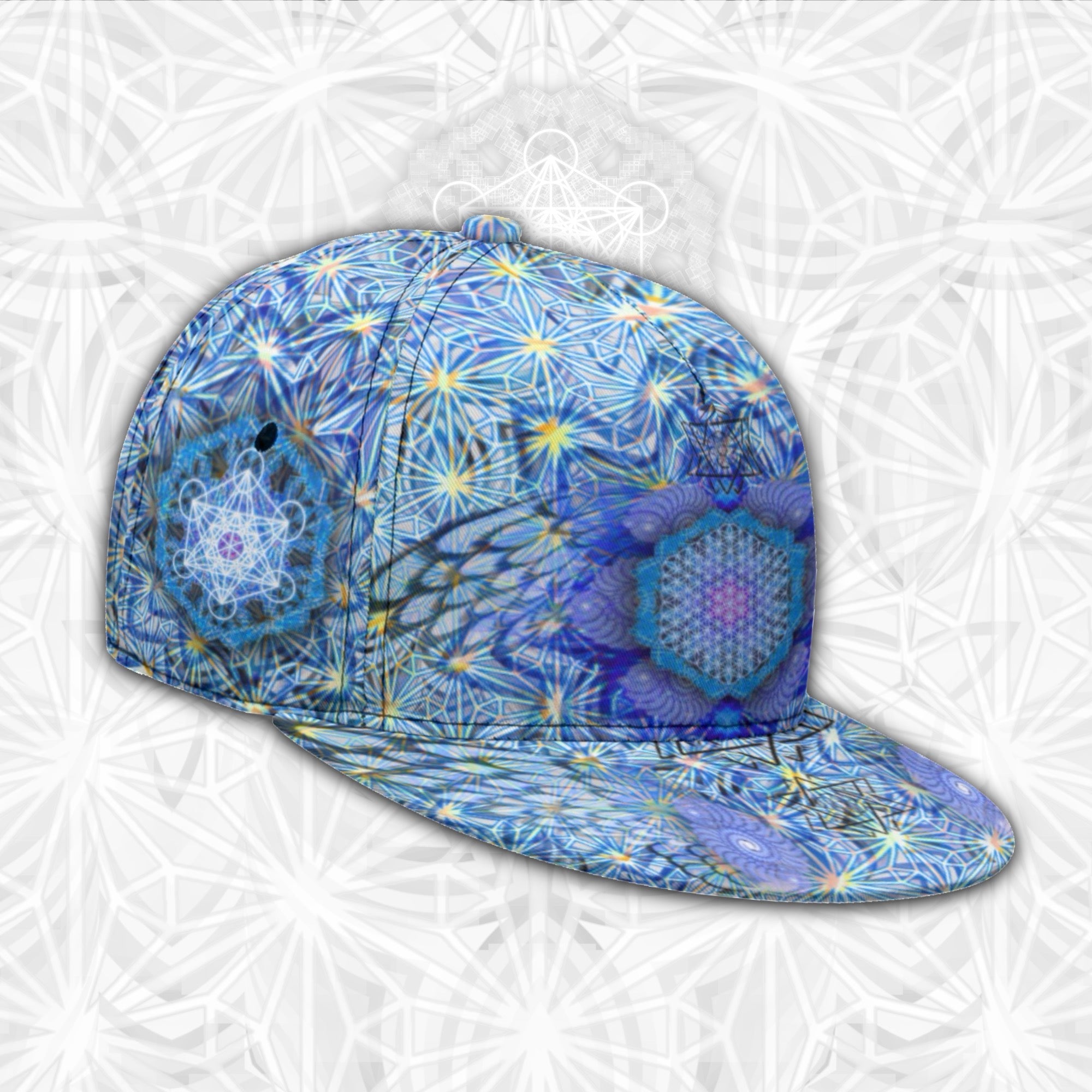 Snapback Hat | Angel Catcher Blue