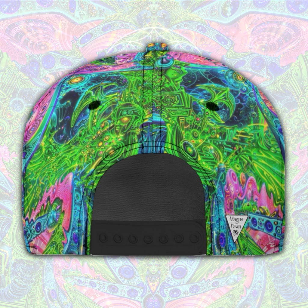 Snapback Hat | Psy Tribal Shroom