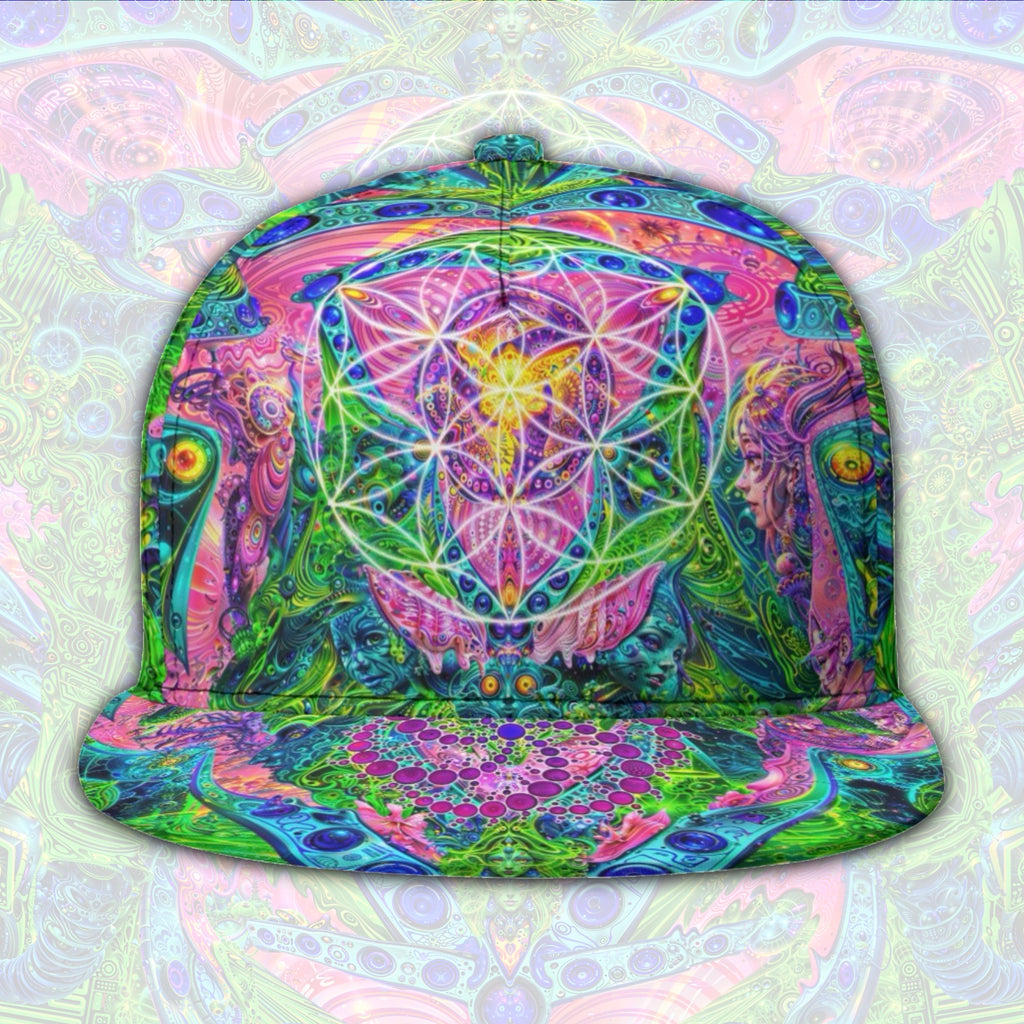 Snapback Hat | Psy Tribal Shroom