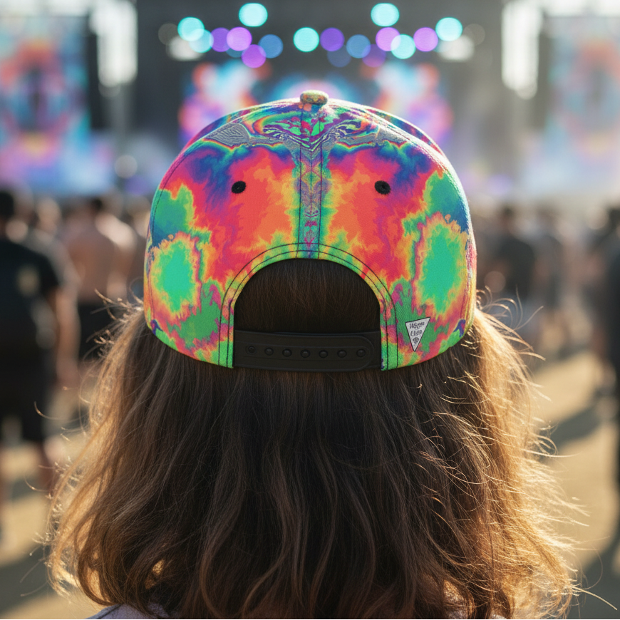 Snapback Hat | Acid Melt