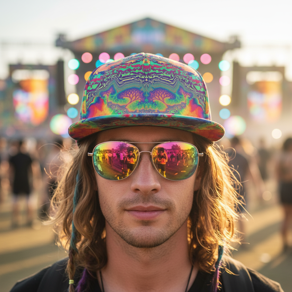 Snapback Hat | Acid Melt