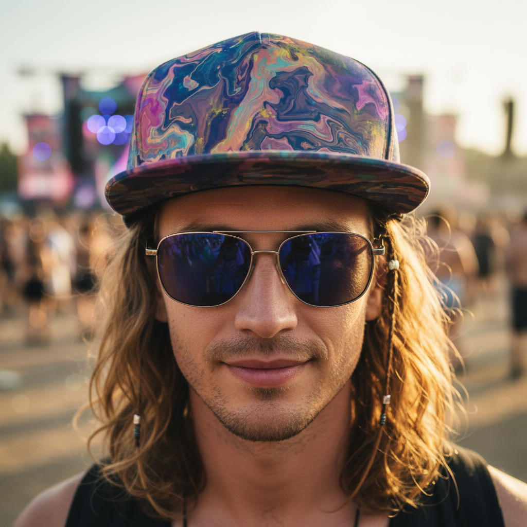 Snapback Hat | Liquified Abyss