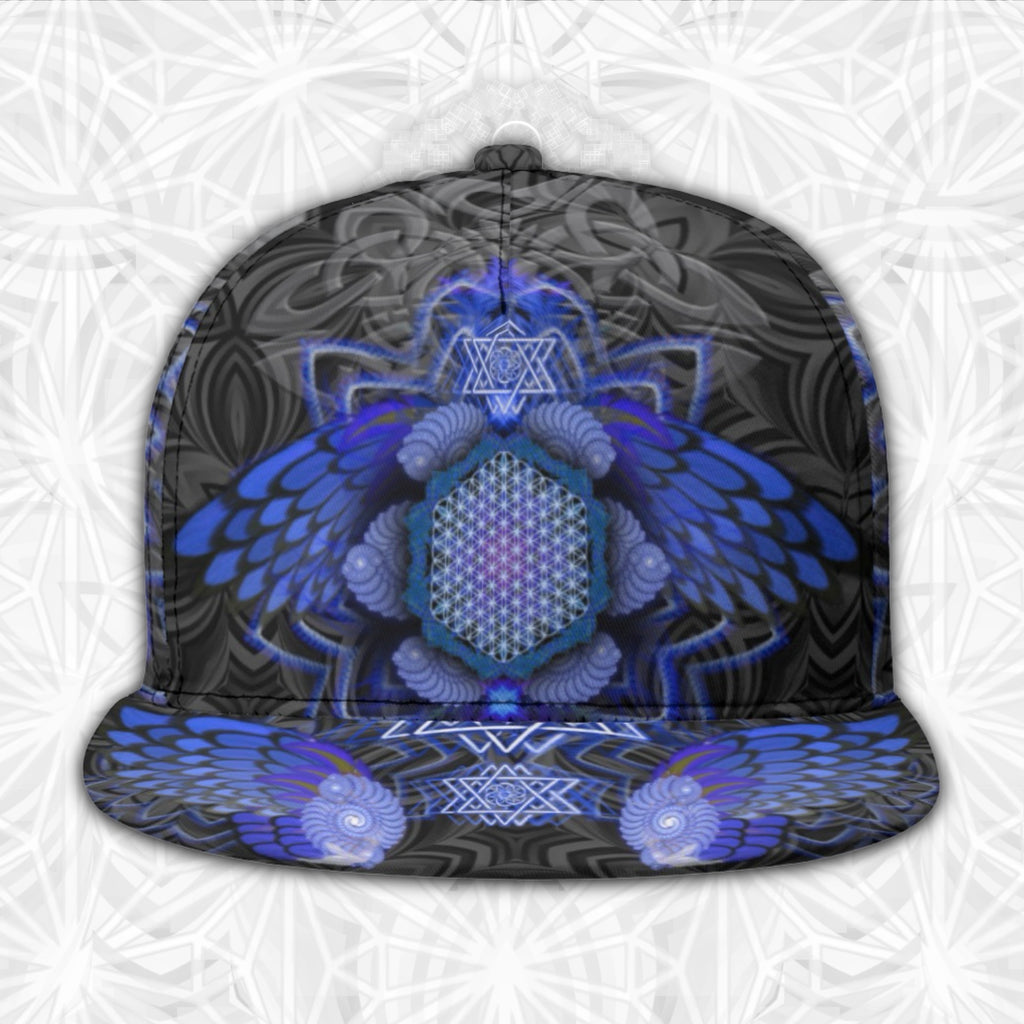 Snapback Hat | Angel Catcher Blue