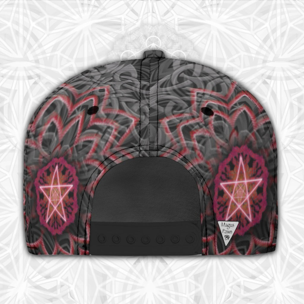 Snapback Hat | Angel Catcher Red