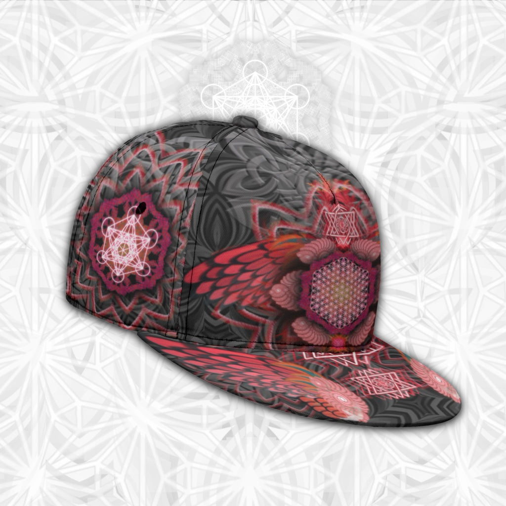 Snapback Hat | Angel Catcher Red