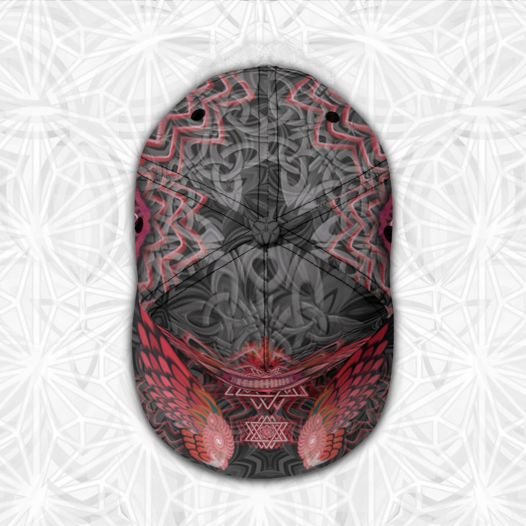 Snapback Hat | Angel Catcher Red