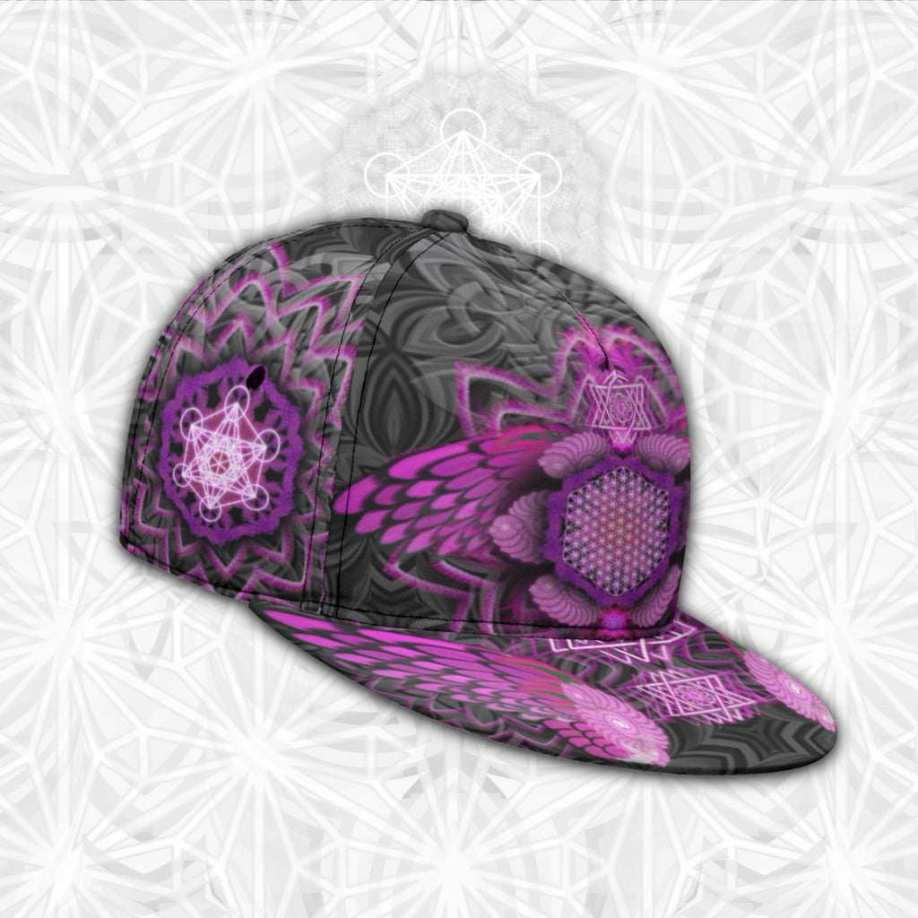 Snapback Hat | Angel Catcher Pink