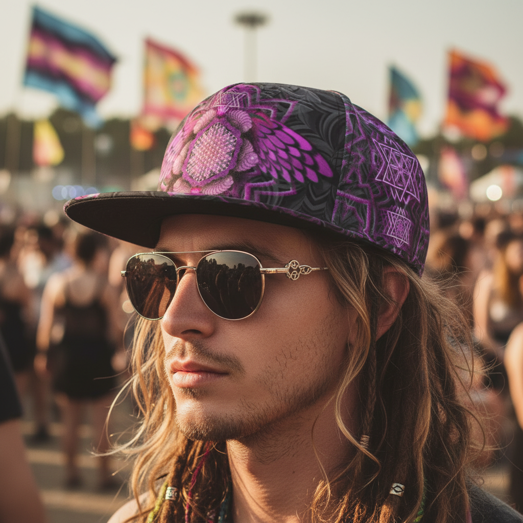 Snapback Hat | Angel Catcher Pink