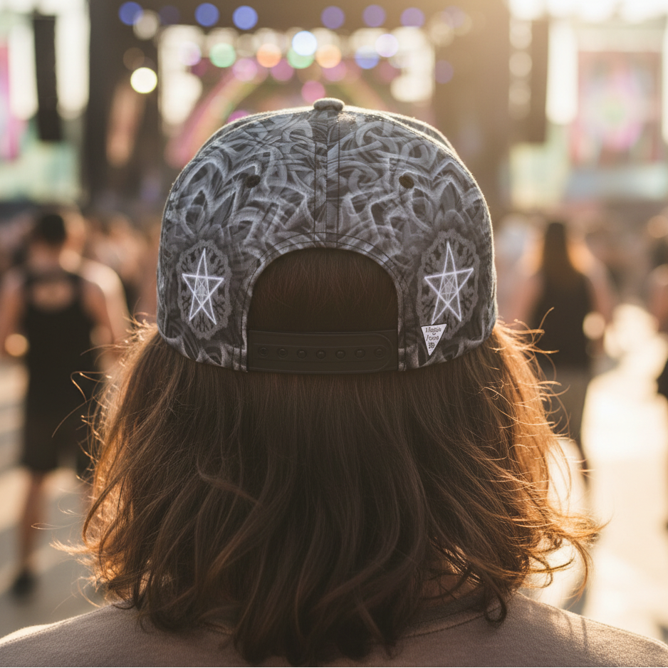 Snapback Hat | Angel Catcher Grey
