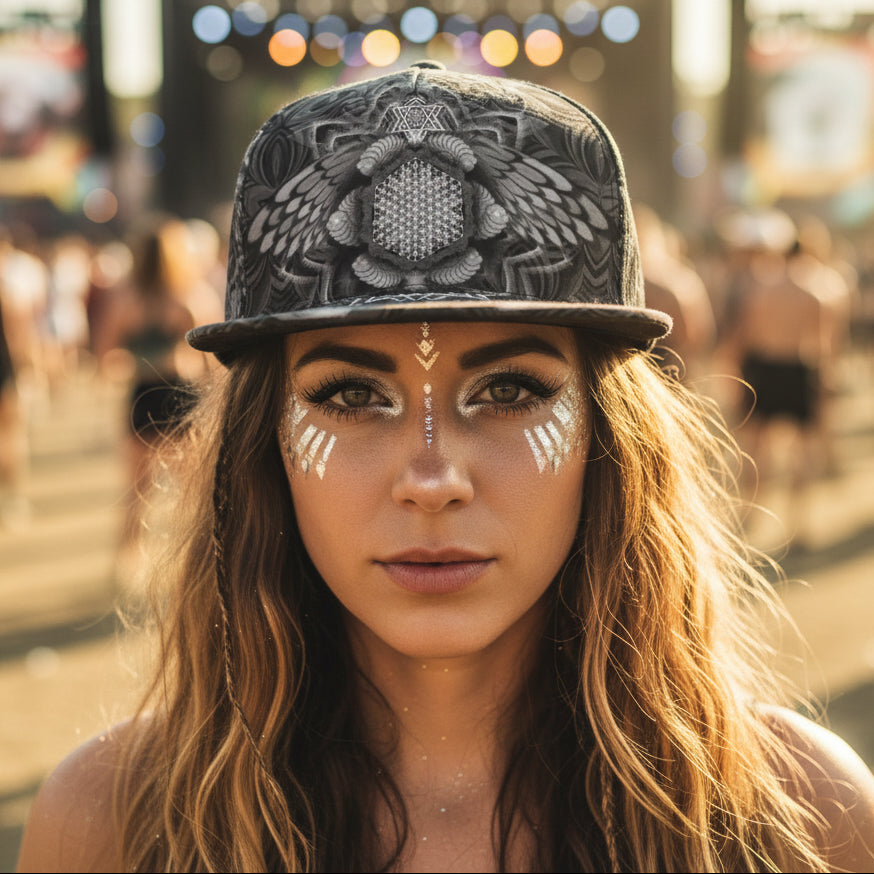 Snapback Hat | Angel Catcher Grey