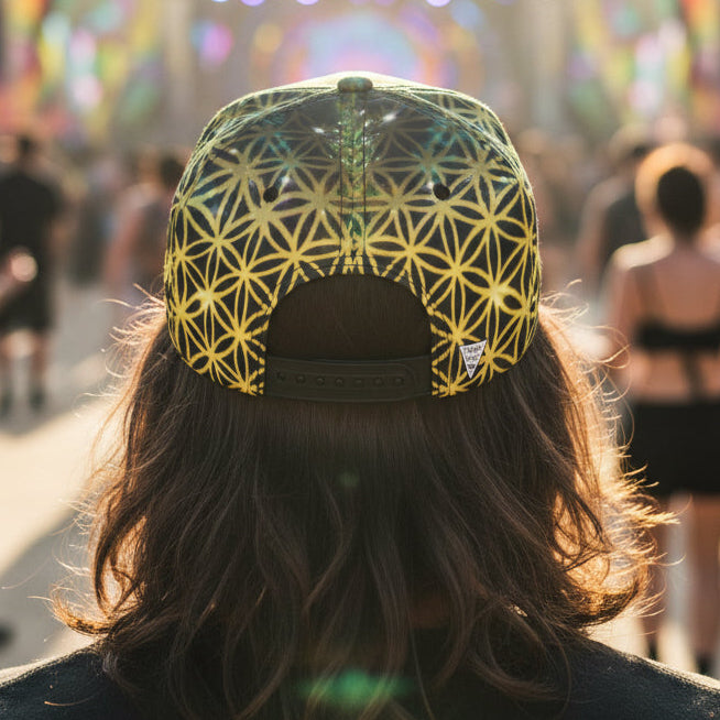 Snapback Hat | Mystic Eye Gold
