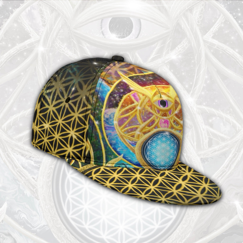 Snapback Hat | Mystic Eye Gold