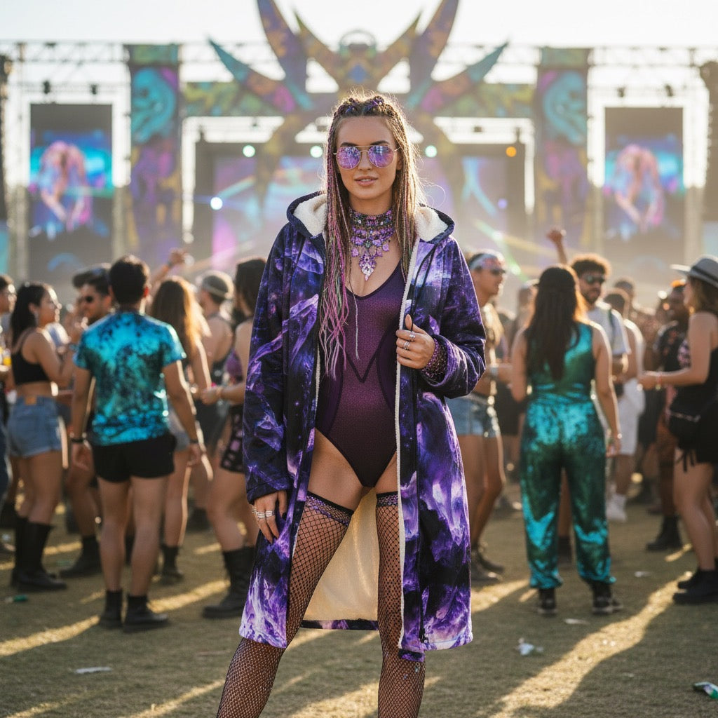 Amethyst Unicorn Festival Cloak