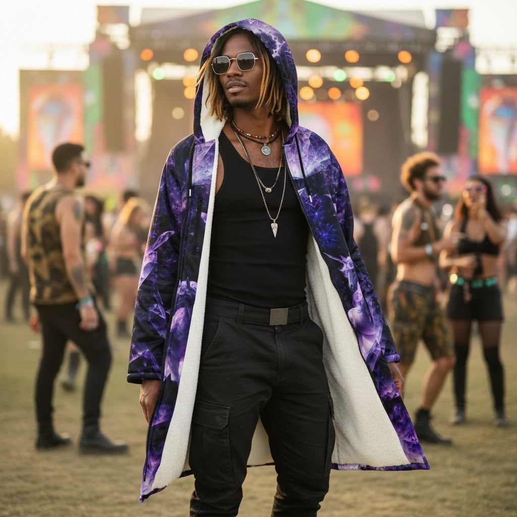 Men’s Cloak | Amethyst Unicorn