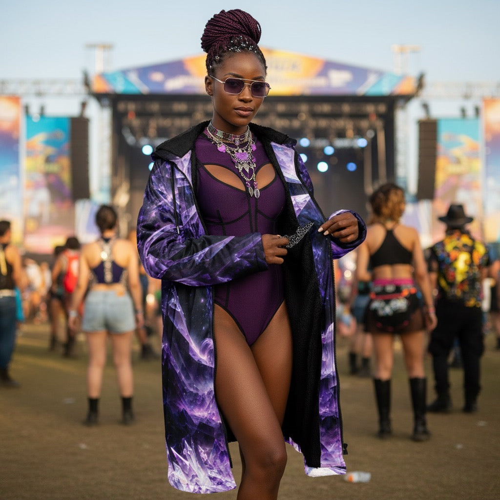 Amethyst Unicorn Festival Cloak
