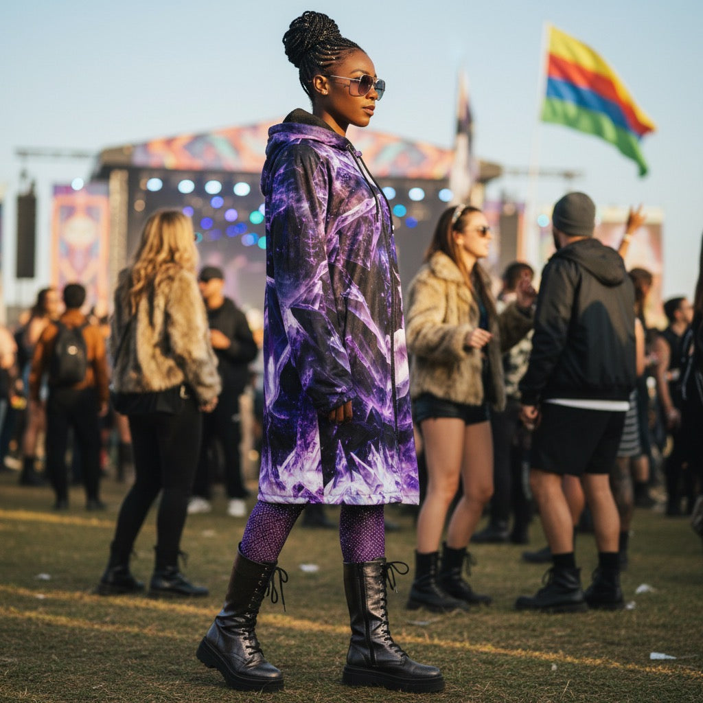 Amethyst Unicorn Festival Cloak