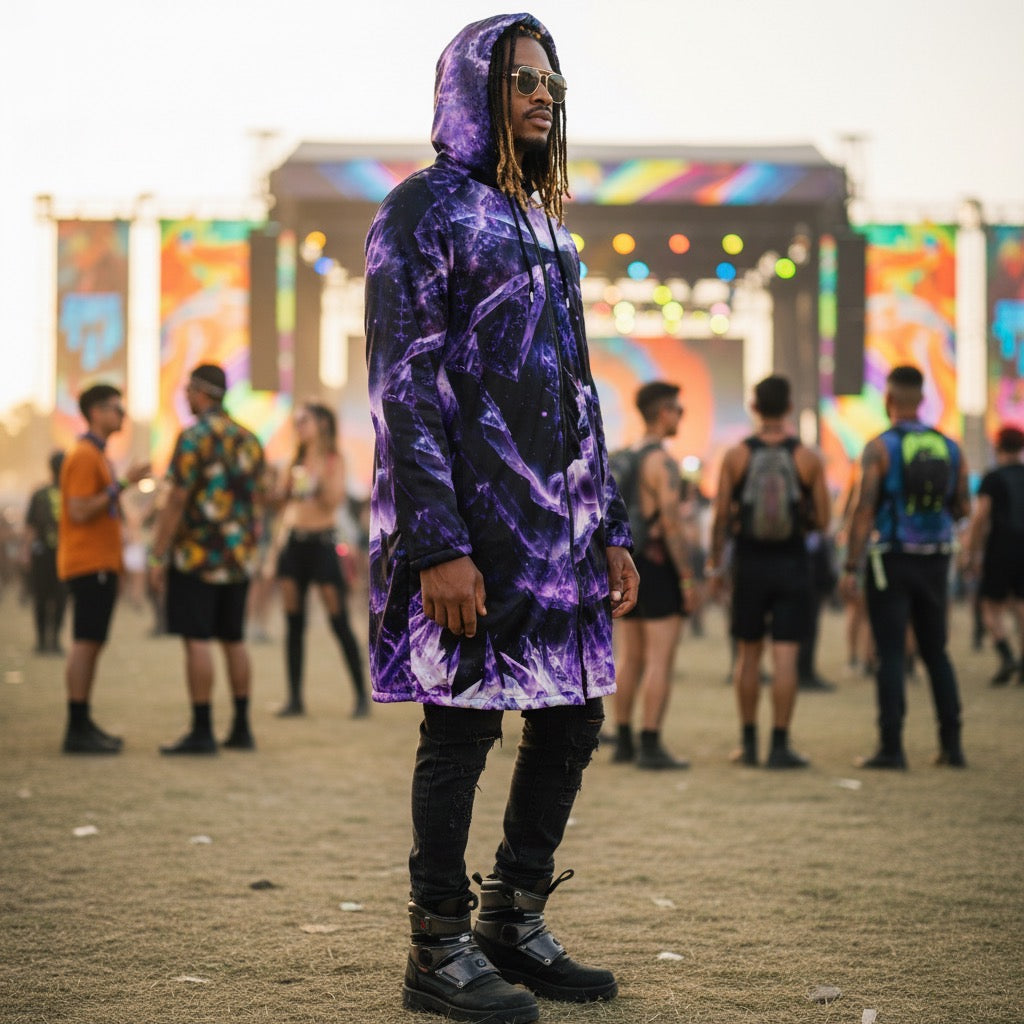 Men’s Cloak | Amethyst Unicorn