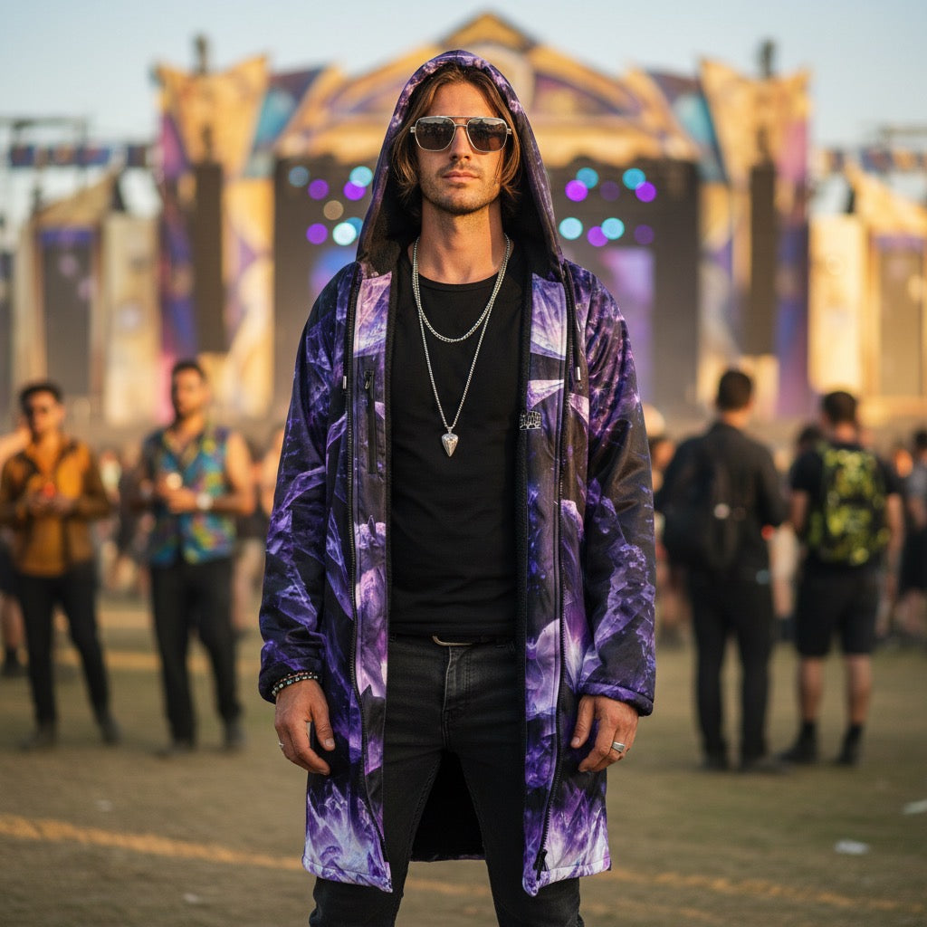 Men’s Cloak | Amethyst Unicorn