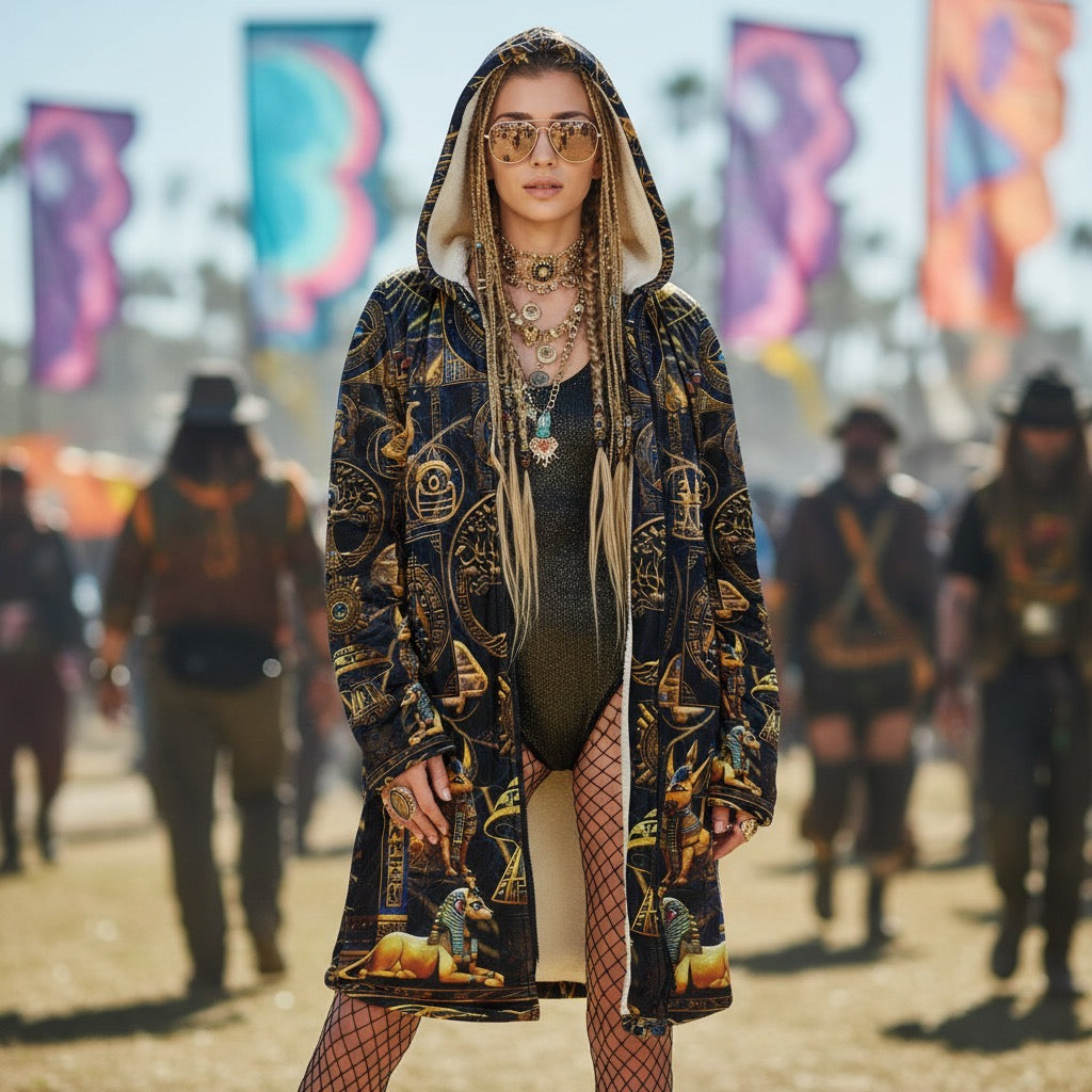 Egyptian Atlantis Women's Festival Cloak