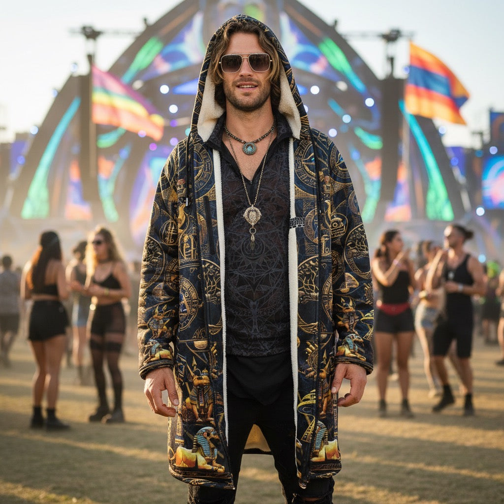 Egyptian Atlantis Men's Festival Cloak
