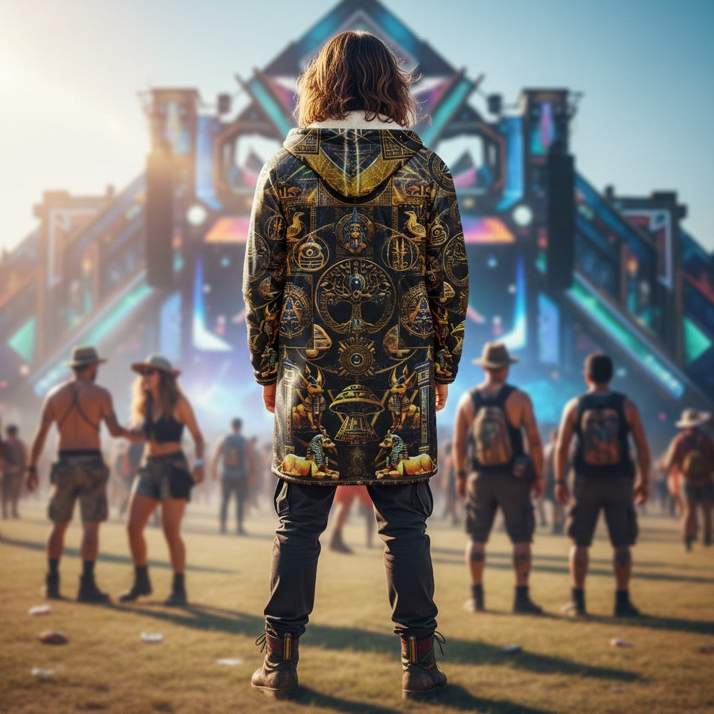 Egyptian Atlantis Men's Festival Cloak
