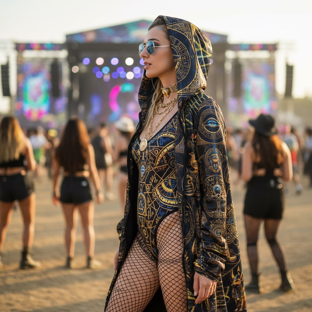 Egyptian Atlantis Women's Festival Cloak
