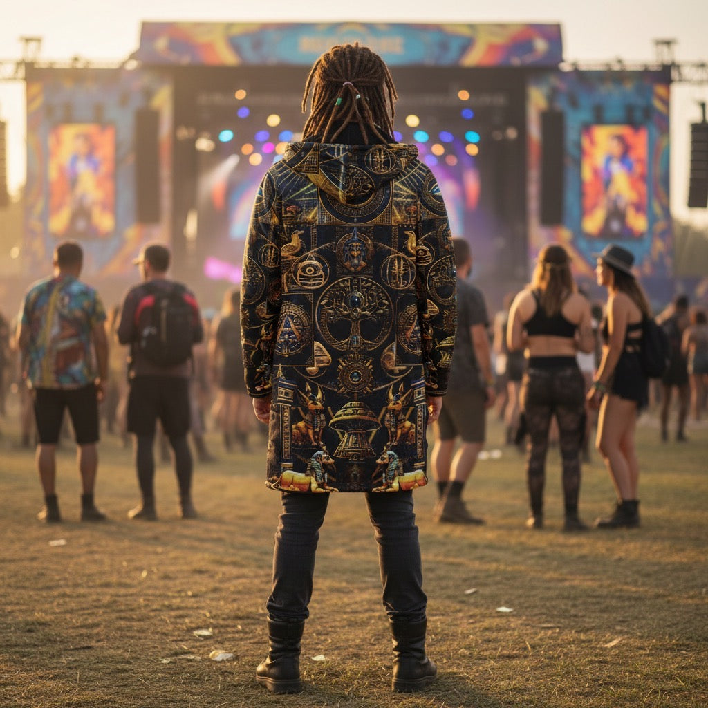 Egyptian Atlantis Men's Festival Cloak