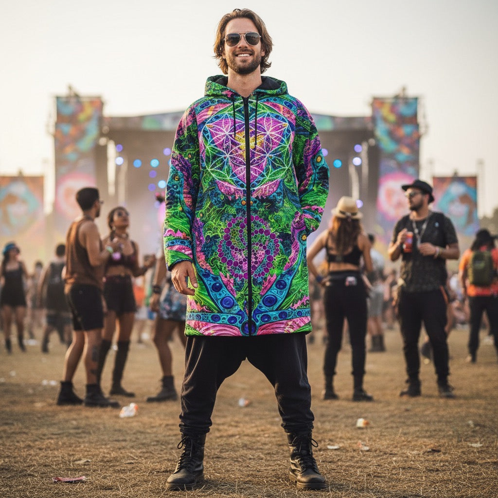 men Cloak | Psy Tribal Shroom