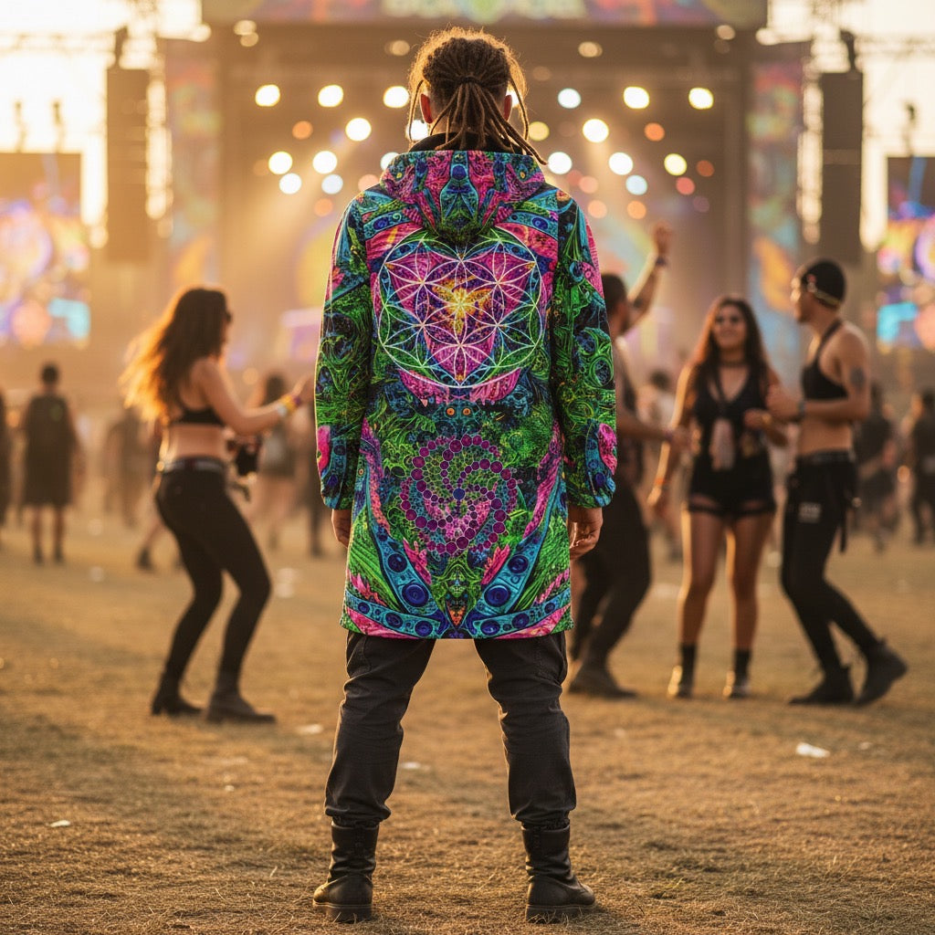 men Cloak | Psy Tribal Shroom