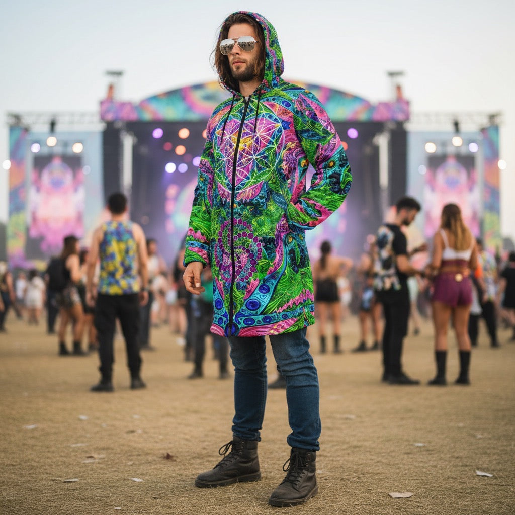 men Cloak | Psy Tribal Shroom
