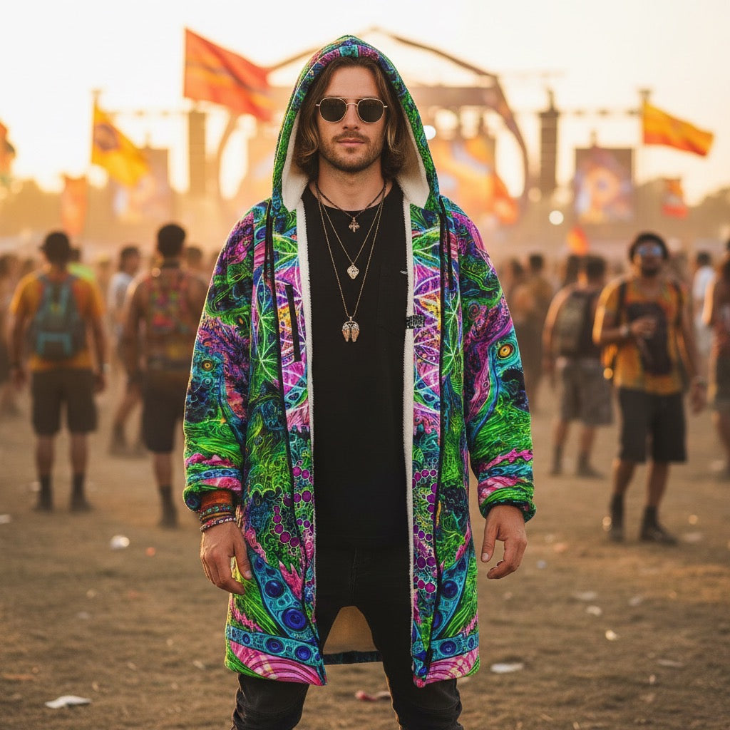 men Cloak | Psy Tribal Shroom