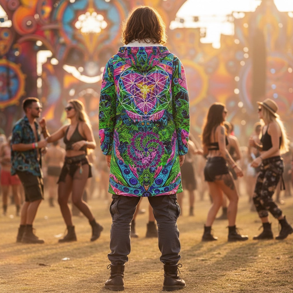 men Cloak | Psy Tribal Shroom