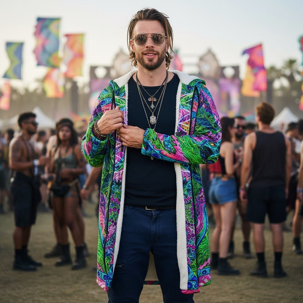 men Cloak | Psy Tribal Shroom