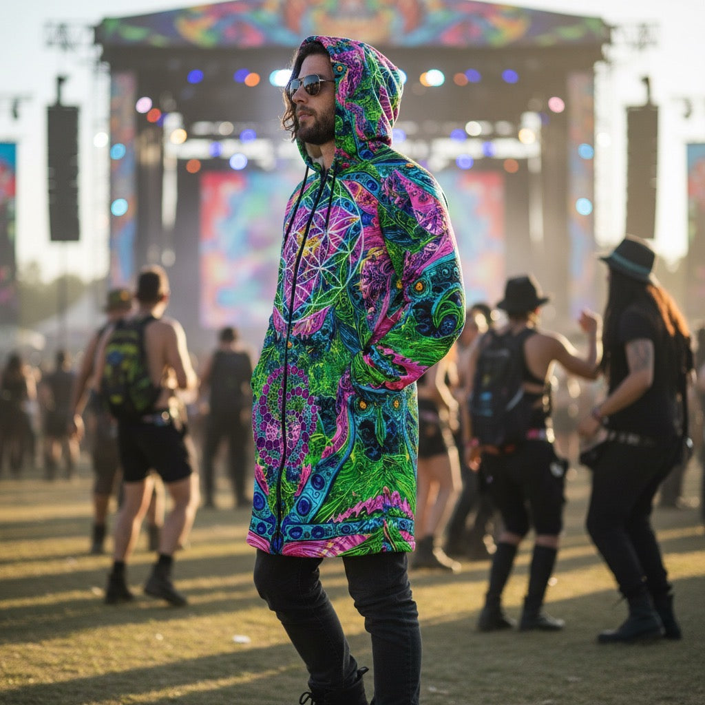 men Cloak | Psy Tribal Shroom