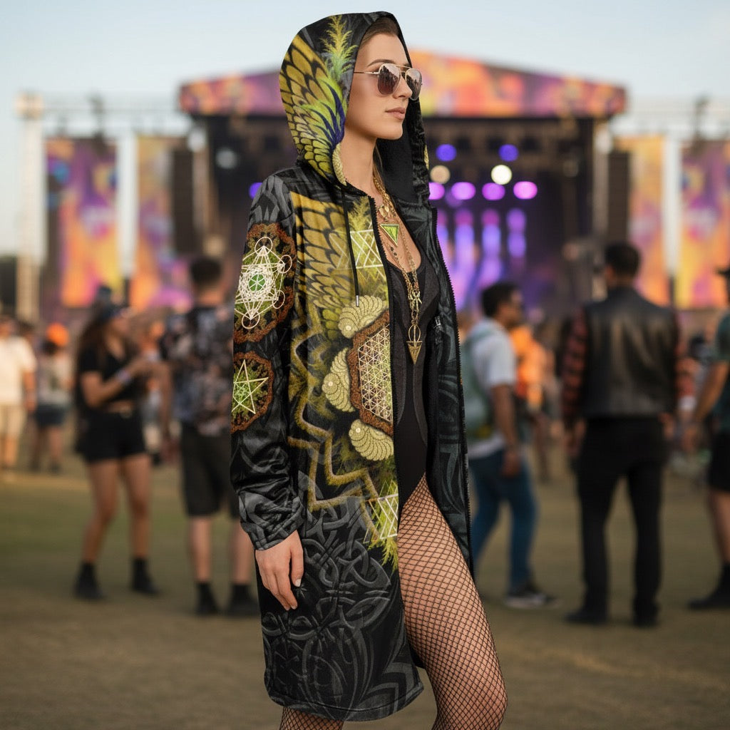 Yellow Angel Catcher Women's Festival Cloak