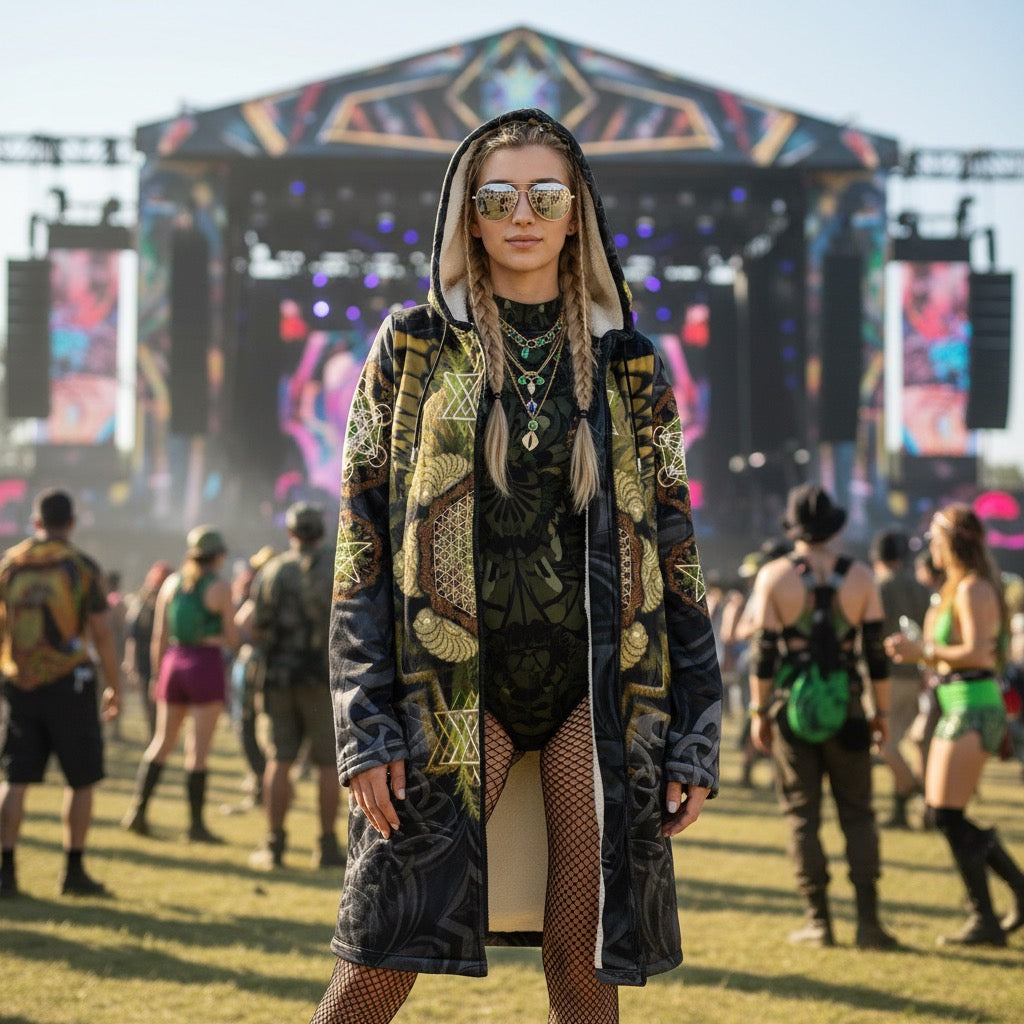 Yellow Angel Catcher Women's Festival Cloak