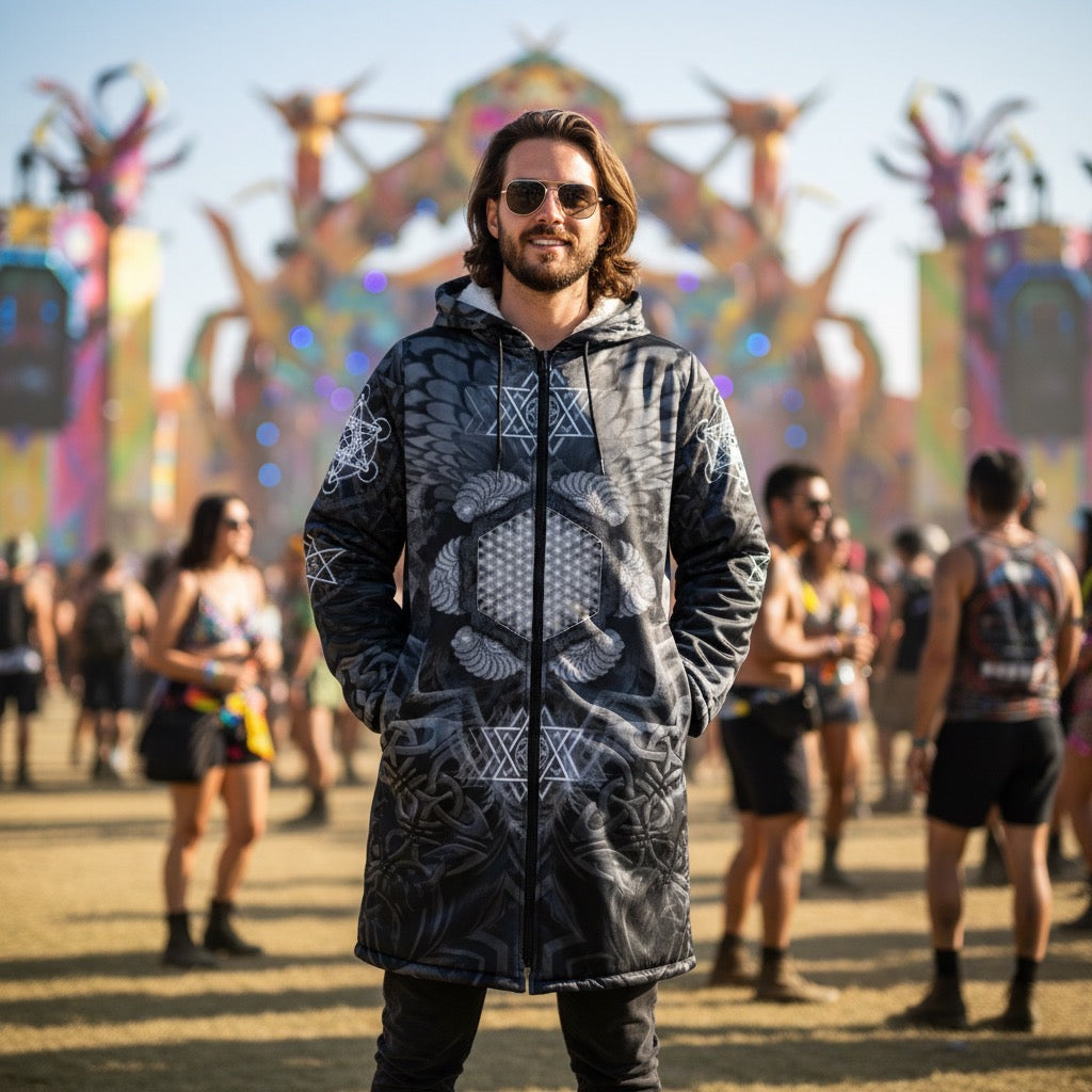 Men Cloak | Angel Catcher Grey