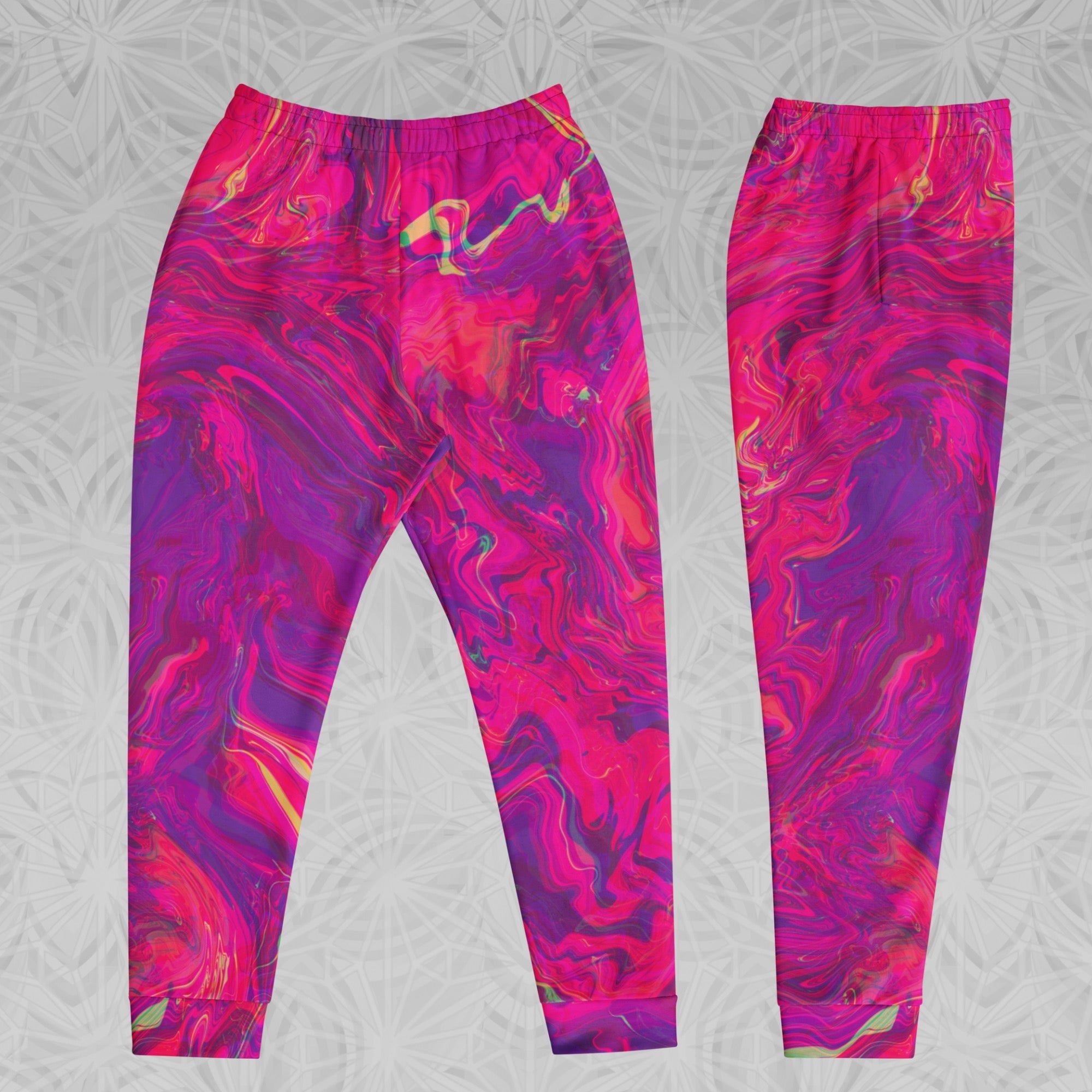 Joggers | Pink Acid Oasis