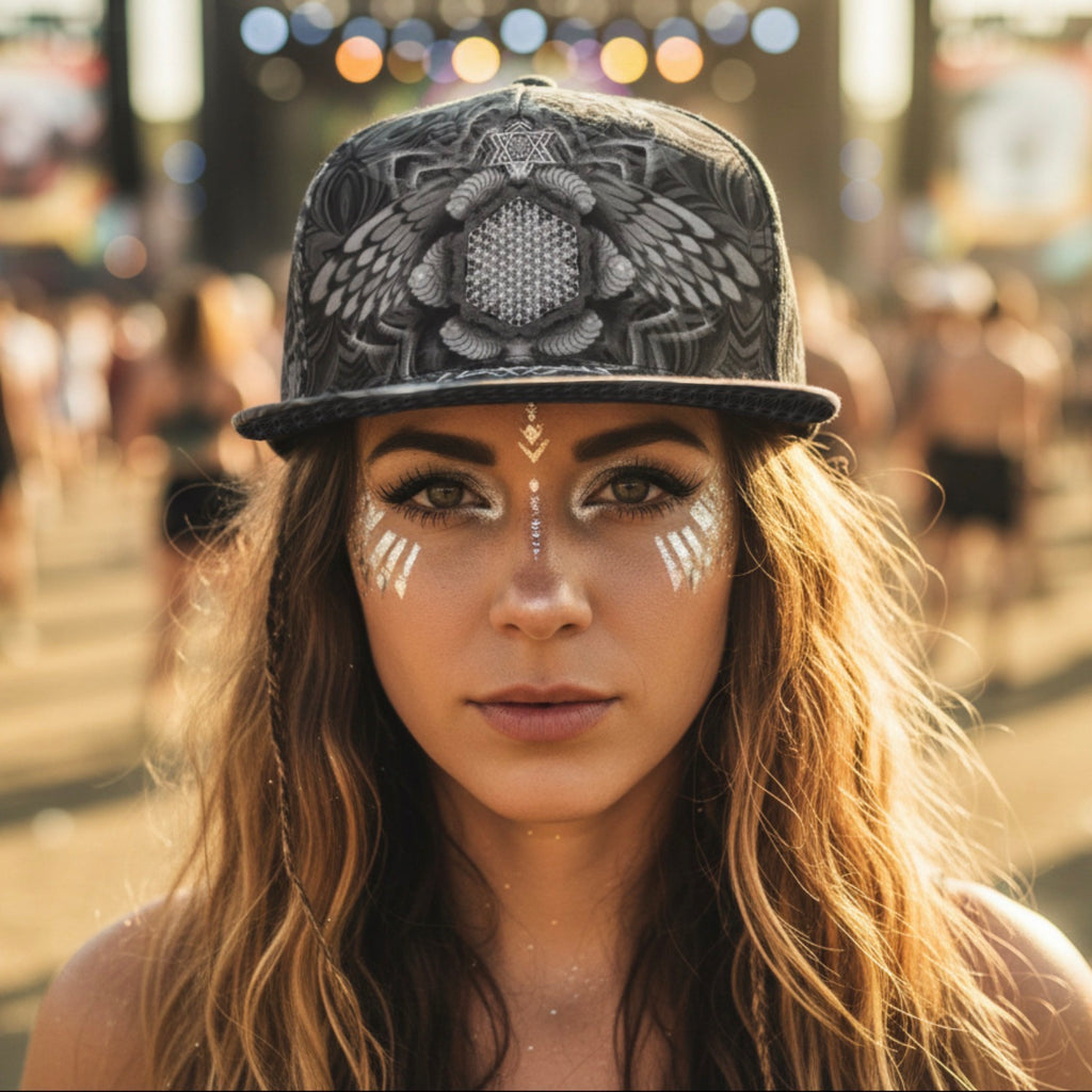 Snapback Hat | Angel Catcher Grey