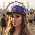 Snapback Hat | Angel Catcher Purple