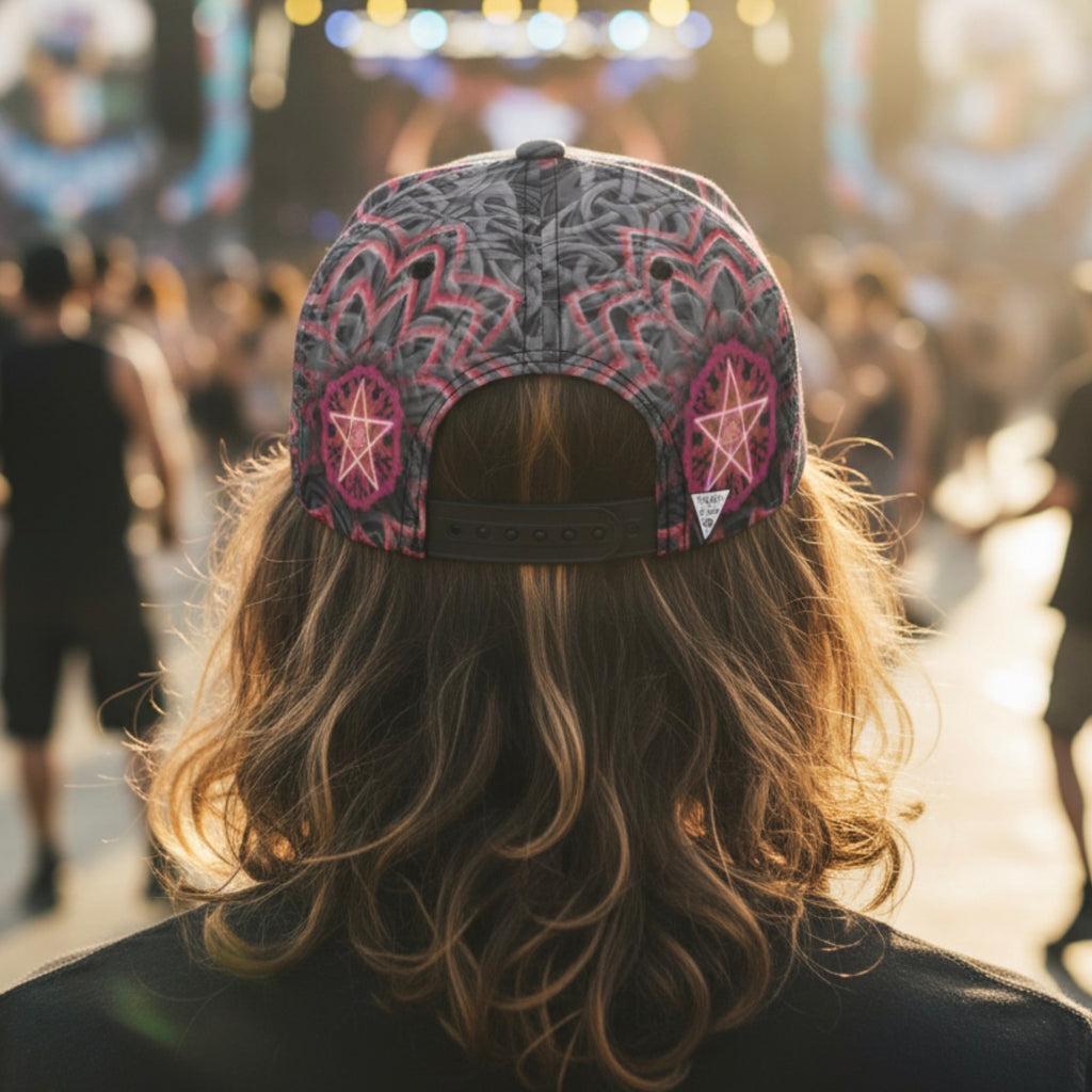 Snapback Hat | Angel Catcher Red