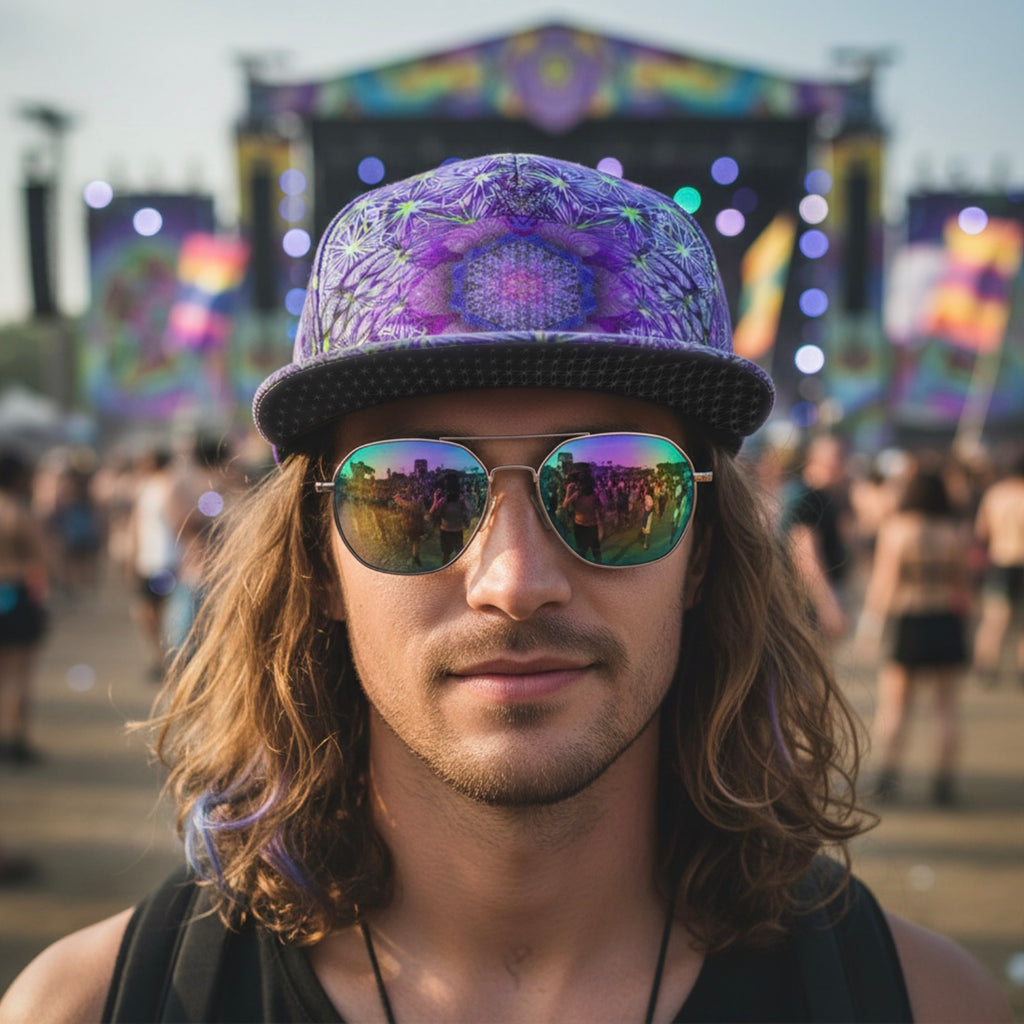 Snapback Hat | Angel Catcher Light Purple