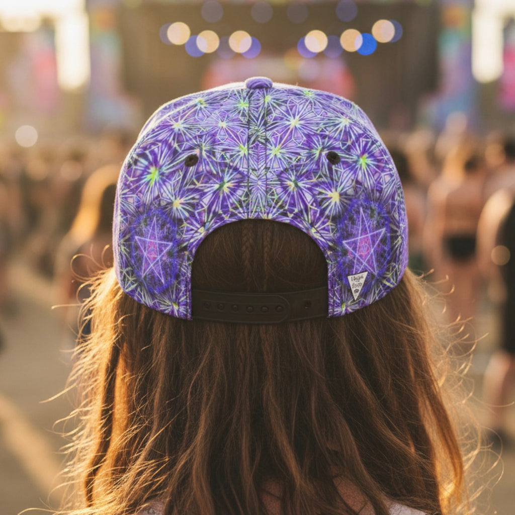 Snapback Hat | Angel Catcher Light Purple
