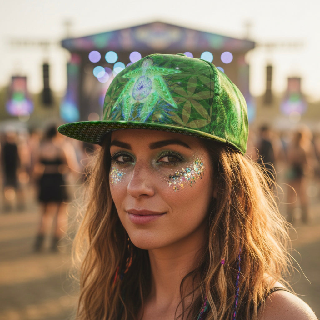 Snapback Hat | Ophanim Green