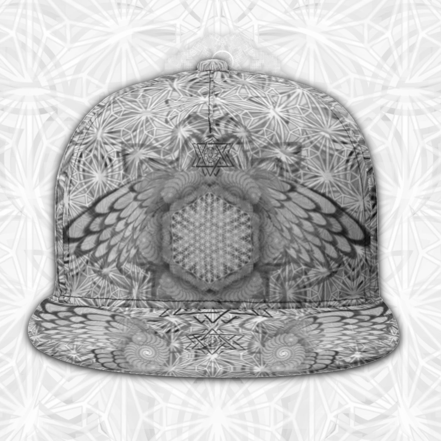 Snapback Hat | Angel Catcher Light Gray